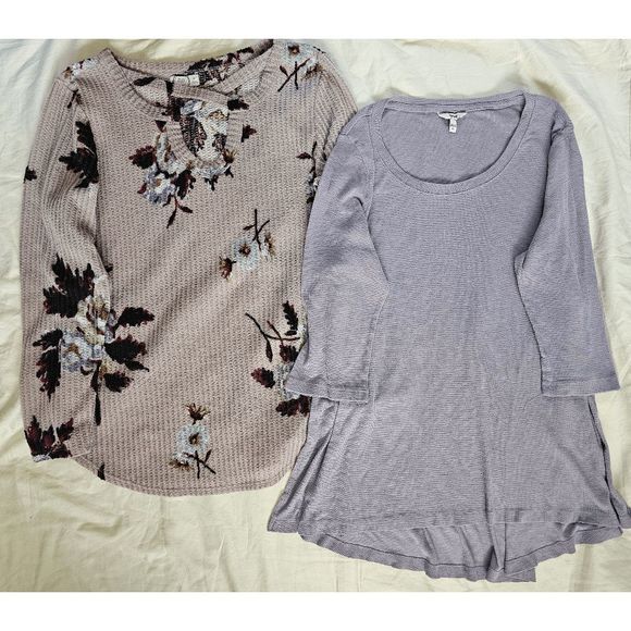 Maurices Tops - 15 Bundle of 2 - Sonoma and 24/7 Maurices long sleeve tops